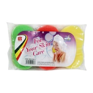 TONO HYGIENE 3PCS BATH SPONGE SHOWER SCRUB SPAN CUCI BADAN DENGAN SABUN BADAN