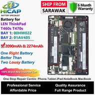 HICAP LENOVO Laptop Battery 01AV405 01AV406 00HW022 00HW023 for LENOVO ThinkPad T460s T470s