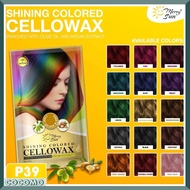 100% Original Merry Sun Shining Colored Cellowax Natural Without Stimulation 60ML Hair Color