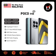 Poco M8 5G Smartphone | Qualcomm Snapdragon 6 Gen 3 | 6.77" AMOLED Display | Single Camera 50MP
