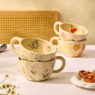 奶fufu马克杯 Milkfu Mug 2023 Aesthetic Ceramic Coffee Cup Women Cute Minimalist Design Longtail UT5W