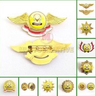 Pin OSIS Pin Bros Wing Logo OSIS SMP - Pin/Lencana/Bros
