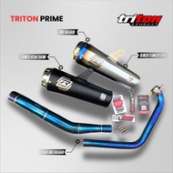 Full System Racing Exhaust for CBR150R R15 Vixion GSX150 CB150R Triton Prime