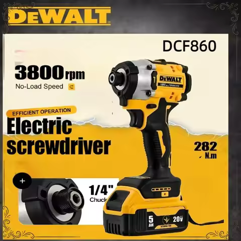Dewalt DCF860 Cordless Compact Drill / Driver Brushless Electric Drill Screwdriver Rechargeable Powe