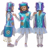 Alien Children's Costume Halloween Funny Robot Costume cosplay cosplay