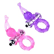 ◐▦Penis-Ring Vibrating Sex-Toys Delay Ejaculation Clitoris Stimulator Silicone Adult