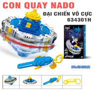 Con quay Nado bằng kim loại đại chiến vô cực Infinity Thần Phong Giáp Chiến dòng hợp thể gia tốc