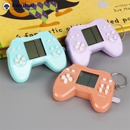 HUAIHAO Macaron Color Mini Handheld Game Players Tetris Electronic Game Built-in 26 Games Handheld G