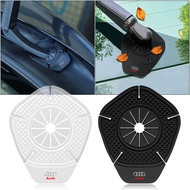 2Pcs Car Windshield Wiper Protective Cover Dust Wiper Emblem Car Styling For Audi A4 B5 B6 B7 8P 8V 