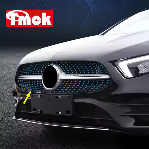 NEW For Mercedes Benz A Class W177 A180 A200 Stainless Steel Car Air Intake Grille Decoration Sequin