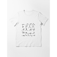 Yoga asana sketches Essential T-Shirt