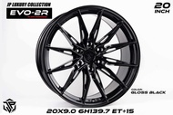 ล้อแม็ก ขอบ20 JP RACING EVO-2R 20x9.0 6H139.7 ET+15 ล้อเบา FLOW FORMING 🎏ราคาชุด4วง✅ แถมจุ๊บลมยางแท้