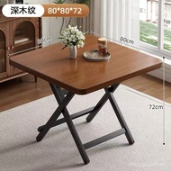 Stable Dining Table Small Table Small Apartment Eating Table Outdoor Stall Foldable Household Rental