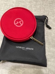 亞曼尼 Giorgio Armani beauty紅絲絨零錢包