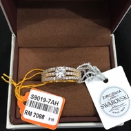 OFFER Swarovski Cincin Mata Emas 916