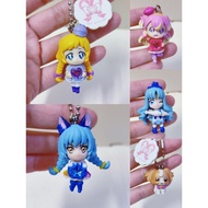 Precure mini figure M24/ keychain Star Twinkle PreCure Cure Nyamy Wonderful Precure Komugi Inukai