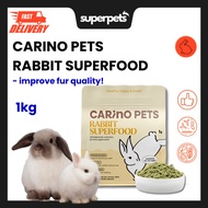 [TERMURAH] CARINO PETS RABBIT SUPERFOOD 1KG Rabbit Food Pellet 兔子饲料 Makanan Arnab Dedak