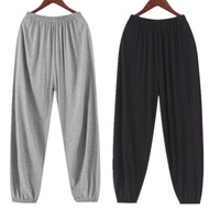 【lwr1dj8ka3.my】 Men's sleeping pants 睡裤男莫代尔薄款休闲懒人家居长裤春秋宽松居家裤学生防蚊裤  现货 热卖Ready Stoc 【0504UQ11Es3t8】