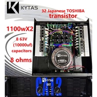 KYTAS CA12 Professional amplifier, two channels, 1100W high-power 8 ohms, audio amplifier