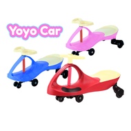 Kids Yoyo Car Plasma Swing Car Rotate Twist Car Balancer Baby Swing CarOutdoor Baby Car Kereta Yoyo 