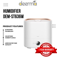 Deerma ST636W Humidifier: Silent Serenity with Whisper-Quiet Moisture Control, Creating Peaceful Spaces with Ease.
