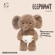 Sleeping Pillow Plushie Kids Gift Teddy Bear Cute Elephant Baby Elephant Elephant Doll Toys Birthday