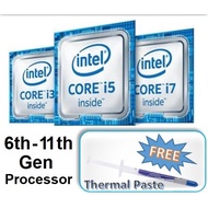 Intel Core i3 / i5 / i7 6th - 12th Gen Socket LGA 1151 / 1200 / 1700 ( 10700 / 9700 / 8700 / 7700 / 
