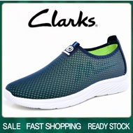 Clarks_รองเท้าแตะแฟชั่นครึ่งเพนนี ผู้ชายLoafersสบายรองเท้าเปิดส้นรองเท้ากีฬาผู้ชายรองเท้าน้ำหนักเบารองเท้าผ้าใบผู้ชายรองเท้าผ้าใบระบายอากาศผู้ชาย รองเท้าผู้ชายรองเท้าแตะขนาดใหญ่สำหรับผู้ชาย