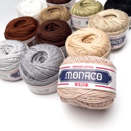5ply Monaco Mercerized Crochet Cotton Thread Yarn 105m (40g) Crochet Yarn Crochet Thread Yarn For Cr