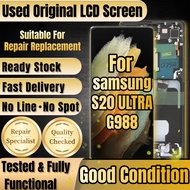 For Samsung Galaxy S20 Ultra LCD Screen SM-G988B G988U G988N G9880 Replacement Tested Working