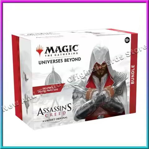 Original Magic The Gathering (MTG) Cards Assassin's Creed Bundle Collector Booster Box Rare Limited 