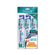 SYSTEMA Super Value Pack Spiral Toothbrush 3s