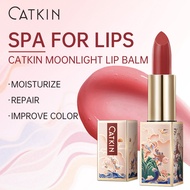 CATKIN Moonlight Lip Balm Tinted Hydrating Lip Balm for Dry Lips, Color-Changing Moisturizing Lip Ca
