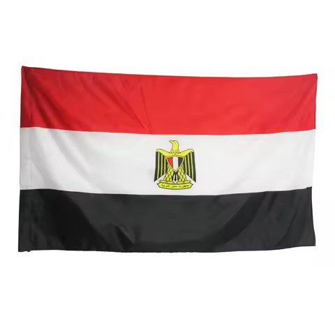 Wave Egypt flag Egypt Country Flag 90*150cm Hanging Flags And Banners National Flags Country