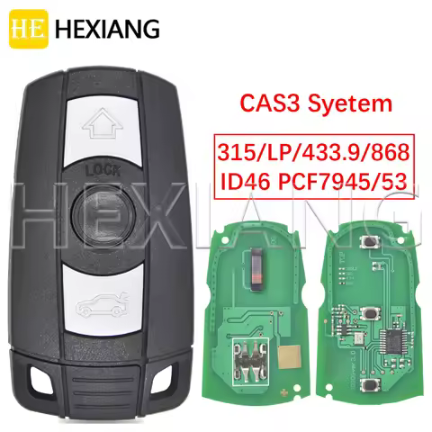 HE Car Remote Key KR55WK491 For BMW X5 X6 E60 E61 E70 E71 E87 E90 Z4 1/3/5/7 Series 315LP/315FSK/434
