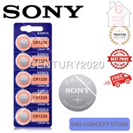 SONY CR1220 Lithium Battery Quality Coin Cell Watch Electronic 5pcs