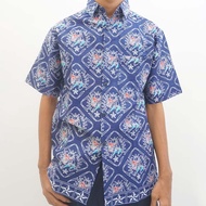 Baju Seragam Sekolah Batik SMP Kota Depok Tangan Panjang Dan Pendek Terbaru Size M - XXXXL