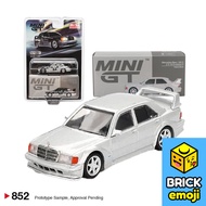 Mini GT 852 Mercedes-Benz 190E 2.5-16 Evolution II Astral Silver LHD 1/64 (Box/Blister)