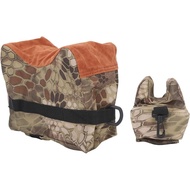 Topyond Front and Rear Shooting Rest Bag Combo for Enhanced Stability and Support(Python Print Color