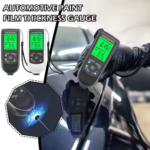 HW300PRO Auto Thickness Gauge Digital Coating Car Paint Measuring Tools Film 0.1micron/0-2000 Automa