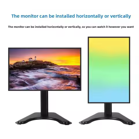 Adjustable Desktop Monitor Holder 14-32 Inches Portable Computer Monitor Stand Increase Height Large