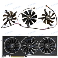 X XFX/XFX RX6700 6700XT 6750 6750XT QICK/MERC Overseas Version Graphics Card Fan