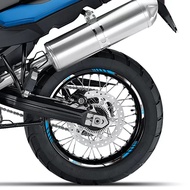 For BMW F800GS f800 gs F 800GS F 800 GS 2117 Motorcycle Wheels Sticker Rim Tire Reflective Stripe Ac
