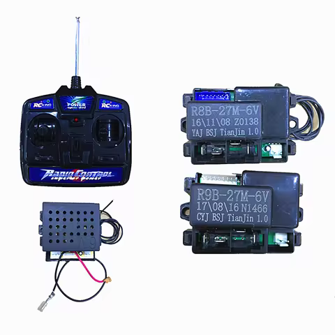 R9B-27M-6V R8B-27M-6V Children's electric car receiver BSJ-R1C-27M controller 27MHZ Bluetooth remote