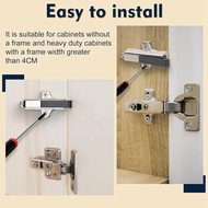 【MOO】-10Pack Soft Close Cabinet Damper for Cabinet Doors/Wardrobe DoorsMetal Soft Close Cabinet Door