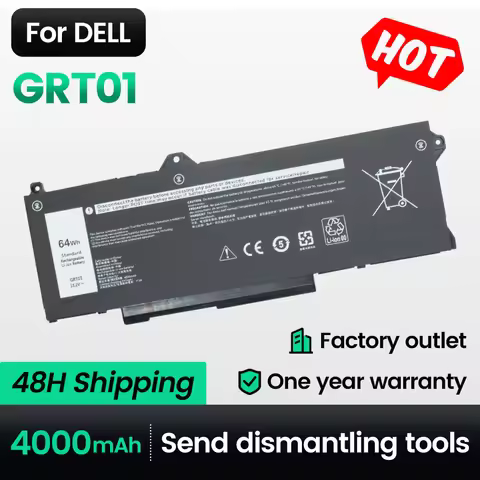 keyuan GRT01 Laptop Battery For DELL Latitude 5421 5431 5521 5531 Precision 3561 3571 3470 Alienware