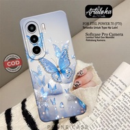 HP Softcase ITEL POWER 70 (P70) Latest Fashion Butterfly Case ITEL POWER 70 (P70) Silicone TPU Pro C