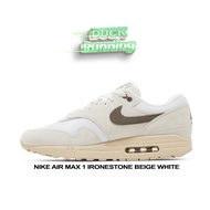 Nike Air Max 1 Ironestone Beige White Sepatu