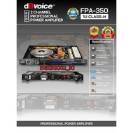 Power dBvoice FPA 350 FPA350 Original 2 x 350 Watt 2Ch Class H