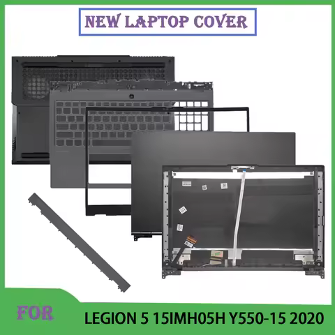 New Cover For LEGION 5 15IMH05H 15ARH05H 15ARH05 Y7000 Y550-15 2020 LCD Back Cover Front Bezel Palmr